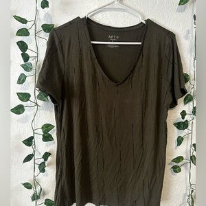 Apt 9 green tee
